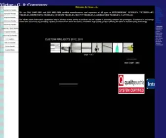 Victor-G.com(Veterinary Needles) Screenshot