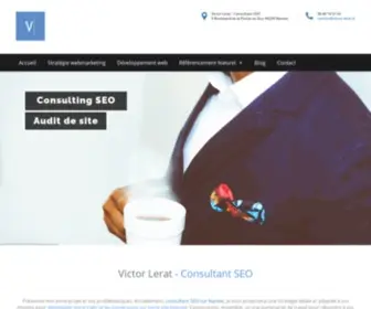 Victor-Lerat.fr(Consultant SEO (référencement naturel)) Screenshot