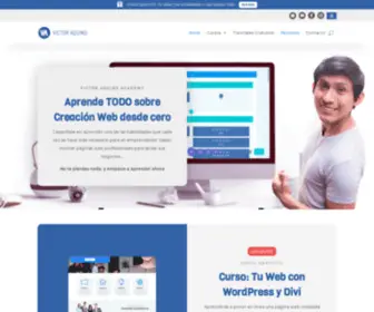 Victoraqui.com(Soy Victor Aquino) Screenshot