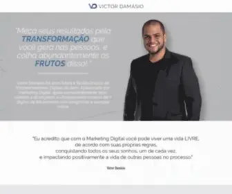 Victordamasio.com.br(Victor damásio) Screenshot