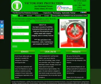 Victorfirepro.com(Fire Extinguishers Best Service Lowest Prices Staten Island) Screenshot