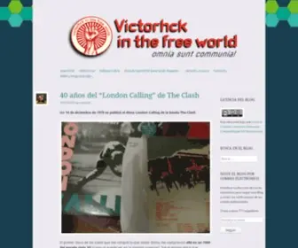 Victorhckinthefreeworld.com(Blog personal sobre openSUSE) Screenshot