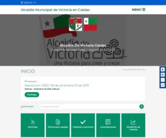 Victoria-Caldas.gov.co(Alcaldía) Screenshot