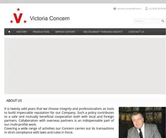 Victoria-Concern.com(О НАС) Screenshot