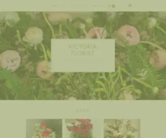 Victoria-Florist.com(Victoria Florist) Screenshot