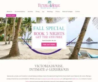 Victoria-House.com(Victoria House Resort & Spa) Screenshot
