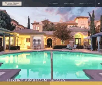 Victoriaarbors.com(Newly Renovated Apartments in Rancho Cucamonga) Screenshot