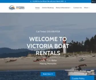 Victoriaboatrentals.ca(Boat Rentals) Screenshot