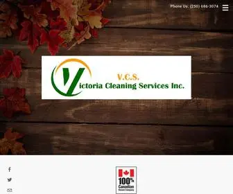 Victoriacleaningservices.com(V.C.S Victoria Cleaning Services) Screenshot