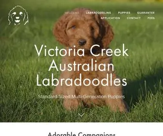 Victoriacreeklabradoodles.com(Victoria Creek Australian Labradoodles) Screenshot