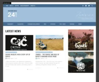 Victoriafalls24.com(Travel News from the Victoria Falls Region) Screenshot