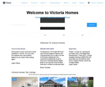 Victoriahomes.com(Real Estate) Screenshot