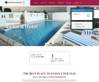 Victoriahoteldoha.com(Victoria Hotel) Screenshot