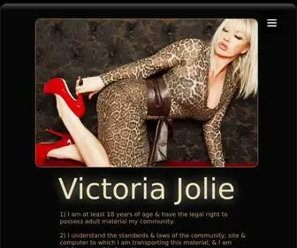 Victoriajolie.com(International Elite VIP Concierge) Screenshot