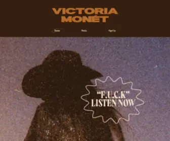 Victoriamonet.co(Monét) Screenshot