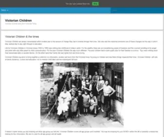 Victorianchildren.org(Victorian Children) Screenshot