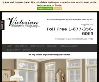 Victorianfurnitureco.com(Victorian Furniture Company) Screenshot