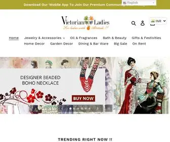 Victorianladies.in(Fashion & Lifestyle I Modern I Retro I Royal I Victorian Ladies) Screenshot