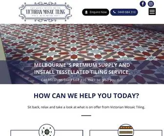 Victorianmosaictiling.com.au(Tessellated Tiling Melbourne) Screenshot