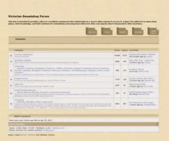 Victoriansweatshop.com(Victorian Sweatshop Forum) Screenshot