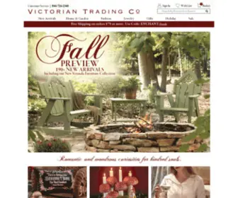 Victoriantrading.com(Victorian Trading Co) Screenshot