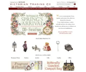 Victoriantradingco.com(Victorian Trading Co) Screenshot
