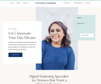 Victoriaparkerllc.com(Digital Marketing Specialist and Online Business Manager) Screenshot