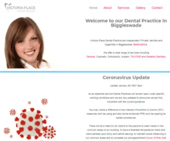 Victoriaplacedental.com(Dentist in Biggleswade Bedfordshire) Screenshot