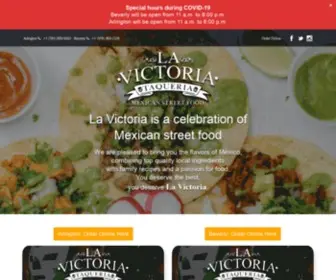 Victoriataqueria.com(La Victoria Taqueria) Screenshot