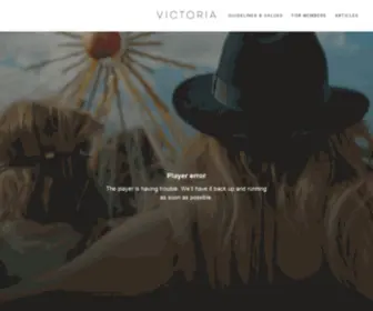 Victoriatheapp.com(Victoria The App) Screenshot