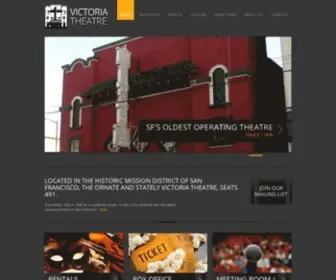 Victoriatheatre.org(Victoria Theatre) Screenshot