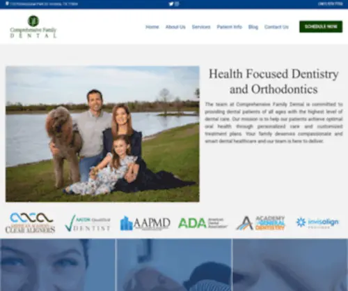 VictoriatXdentist.com(Comprehensive Family Dental) Screenshot