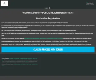 Victoriawaitlist.com(Victoria Vaccine Waitlist) Screenshot