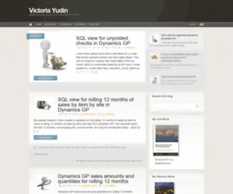 Victoriayudin.com(Victoria Yudin) Screenshot