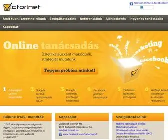 Victorinet.hu(Victorinet Internet Kft) Screenshot