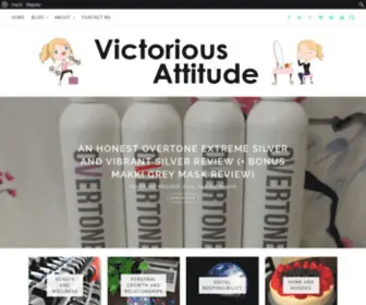 Victoriousattitude.com(Self-Improvement and Motivational Blog) Screenshot