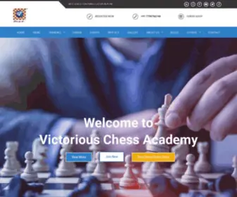 Victoriouschess.com(Best chess academy in India) Screenshot