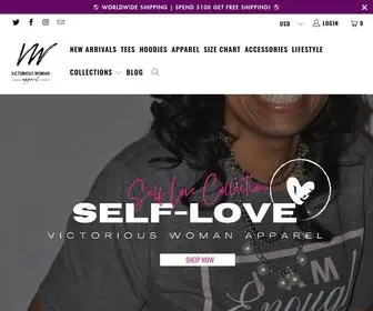 Victoriouswomanapparel.com(Victorious Woman Apparel) Screenshot