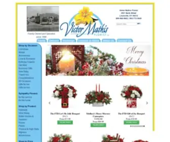 Victormathisflorist.com(Victor Mathis Florist) Screenshot