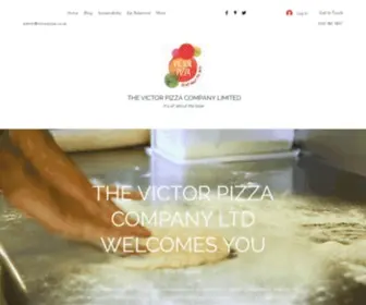 Victorpizza.co.uk(The Victor Pizza Company Scotland) Screenshot