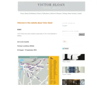 Victorsloan.co.uk(Victor Sloan) Screenshot