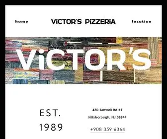 Victorspizzerianj.com(Victor's Pizza) Screenshot