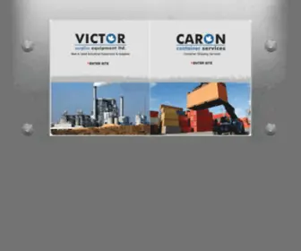 Victorsurplus.com(Victor Surplus Equipment Caron Container Services) Screenshot