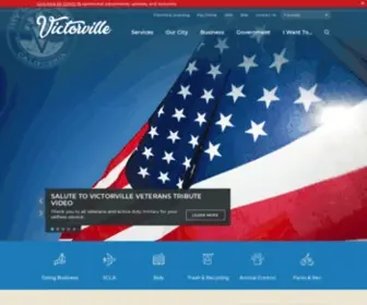 Victorvilleca.gov(Victorville, CA) Screenshot