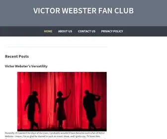 Victorwebster.com(Victor Webster Fan Club Victor Webster Fan Club) Screenshot