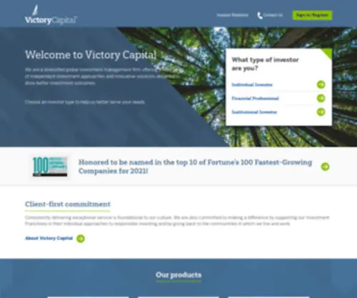 Victory529.com(Victory capital) Screenshot