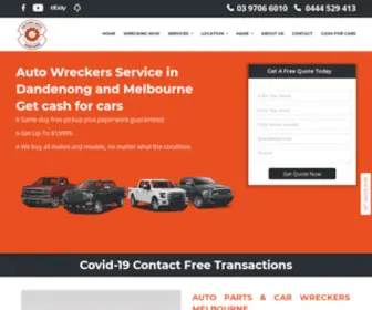 Victoryautowrecker.com.au(Free Auto Wrecker Dandenong) Screenshot