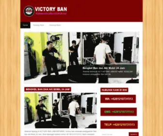 Victoryban.com(TOKO & BENGKEL BAN DAN AKI MOBIL 24 JAM) Screenshot