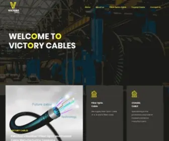 Victorycablespk.com(Suppliers, Manufacturers & Wholesalers in Pakistan) Screenshot