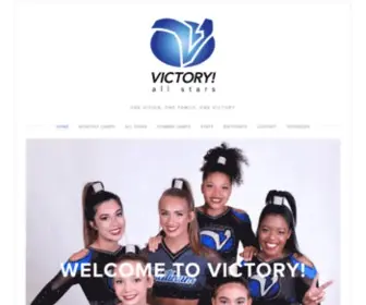 Victorycheer.com(All Stars) Screenshot